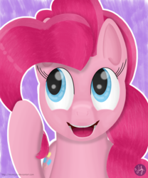 Size: 2833x3400 | Tagged: safe, artist:misterjuly, pinkie pie, g4, female, high res, solo