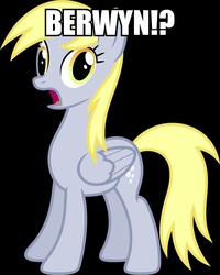 Size: 2003x2498 | Tagged: safe, derpy hooves, pegasus, pony, g4, berwyn, female, high res, image macro, mare, meme, solo, svengoolie