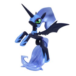 Size: 1000x1000 | Tagged: dead source, safe, artist:sambragg, nightmare moon, g4, official, female, figure, solo, toy, welovefine
