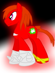 Size: 339x452 | Tagged: safe, artist:zelda-kingdom-hearts, pony, knuckles the echidna, male, ponified, solo, sonic boom, sonic the hedgehog (series)