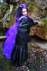 Size: 1000x1500 | Tagged: safe, artist:eridaniella, nightmare rarity, human, g4, cosplay, irl, irl human, photo, solo