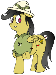 Size: 1297x1755 | Tagged: safe, artist:fatponysketches, daring do, pegasus, pony, g4, arrow, belly, daring dollop, dart, fat, female, literal butthurt, mare, pain, running, sequence, simple background, solo, swelling, transparent background, weight gain