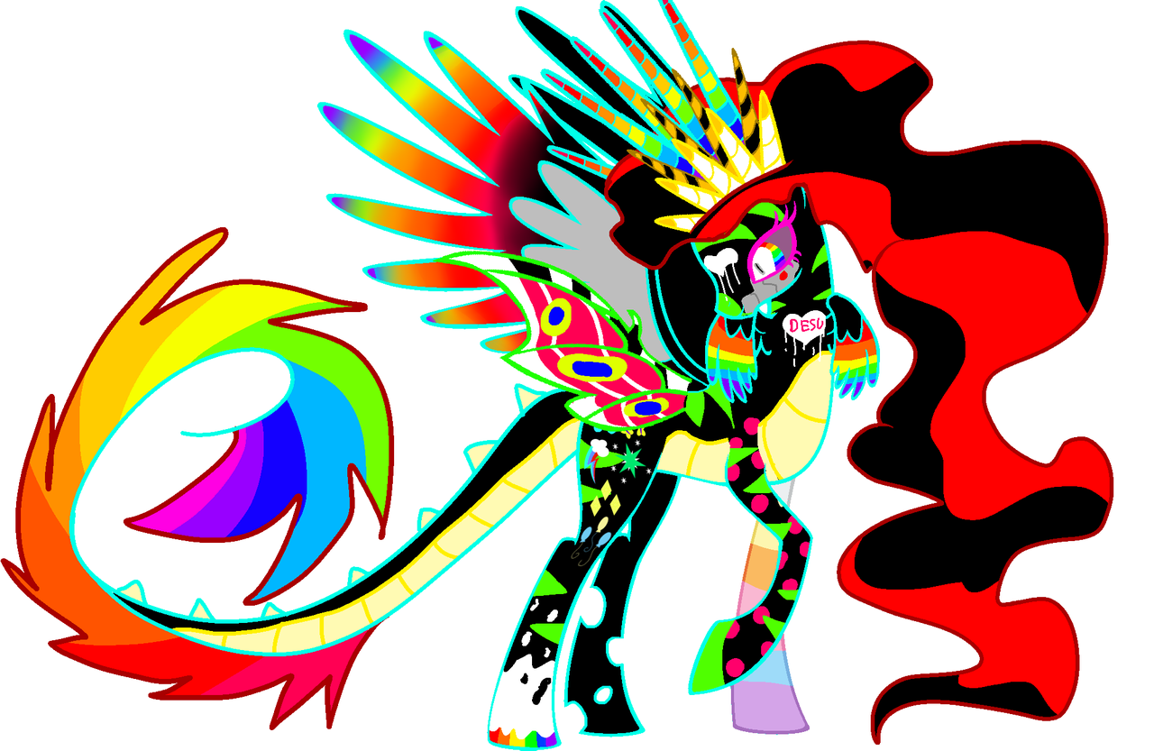 #671581 - safe, oc, oc only, oc:queen empress lord destiny rainbow heart ni...