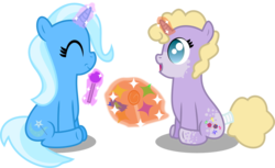 Size: 1024x628 | Tagged: safe, artist:bigdream64, trixie, oc, g4, candy