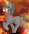 Size: 1702x2000 | Tagged: safe, anonymous artist, oc, oc only, oc:cyther, pony, unicorn, butt, dancing, fire, male, plot, solo, sparks, underhoof