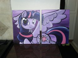 Size: 800x600 | Tagged: safe, artist:ghostlymuse, twilight sparkle, alicorn, pony, g4, female, mare, solo, traditional art, twilight sparkle (alicorn)
