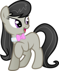 Size: 4841x5886 | Tagged: safe, artist:gladosthepotatopony, artist:stepandy, octavia melody, g4, absurd resolution, blank flank, female, simple background, solo, transparent background, vector