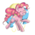 Size: 900x917 | Tagged: safe, artist:moenkin, pinkie pie, g4, balloon, female, happy, simple background, solo, transparent background