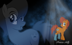Size: 1920x1200 | Tagged: safe, artist:axlewolf, pony, ponified, sally acorn, solo, sonic the hedgehog (series), wallpaper