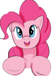 Size: 2480x3507 | Tagged: safe, artist:flam3zero, pinkie pie, earth pony, pony, g4, bust, female, high res, paint tool sai, portrait, solo