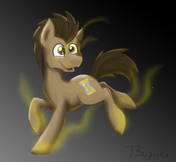 Size: 750x690 | Tagged: safe, artist:tsupirka, doctor whooves, time turner, g4, doctor who, male, regeneration, solo