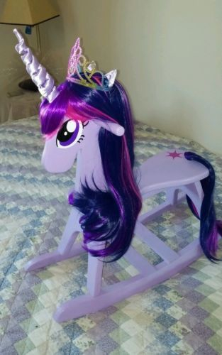 Size: 313x500 | Tagged: safe, twilight sparkle, g4, photo, rocking horse