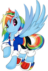 Size: 2879x4224 | Tagged: safe, artist:flam3zero, rainbow dash, g4, clothes, cosplay, crossover, female, high res, male, paint tool sai, shoes, solo, sonic adventure 2, sonic the hedgehog, sonic the hedgehog (series)
