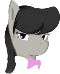 Size: 1500x1850 | Tagged: safe, artist:flam3zero, octavia melody, earth pony, pony, g4, bust, female, looking at you, mare, solo