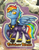 Size: 628x800 | Tagged: safe, artist:onnanoko, rainbow blaze, pegasus, pony, g4, clothes, male, shadowbolt dash, shadowbolts, shadowbolts costume, solo, traditional art