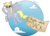 Size: 712x512 | Tagged: safe, artist:shadowstar-12, derpy hooves, pegasus, pony, g4, banner, cloud, cloudy, female, mare, solo, the grey one's glorious return