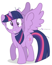 Size: 600x750 | Tagged: safe, artist:dm29, twilight sparkle, alicorn, pony, g4, derp, female, mare, simple background, solo, transparent background, twilight snapple, twilight sparkle (alicorn)