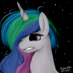 Size: 720x720 | Tagged: safe, artist:rachelsrandomart, princess celestia, g4, female, solo