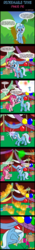 Size: 1000x7178 | Tagged: safe, artist:icesticker, pinkie pie, trixie, earth pony, pony, unicorn, redeemable trixie, g4, comic, didn't think this through, duo, facehoof, female, fire, fireworks, immediate self-contradiction, mare, third person, this ended in fire