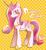 Size: 590x636 | Tagged: dead source, safe, artist:chi-hayu, princess cadance, alicorn, pony, g4, blushing, female, looking at you, mare, smiling, solo