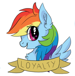 Size: 1024x1041 | Tagged: safe, artist:zombietoasts, rainbow dash, g4, female, old banner, portrait, solo