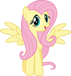 Size: 6015x6448 | Tagged: safe, artist:geometrymathalgebra, fluttershy, g4, absurd resolution, female, simple background, solo, transparent background, vector