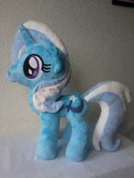 Size: 720x960 | Tagged: dead source, safe, artist:alexcreations, trixie, pony, unicorn, g4, female, irl, mare, photo, plushie, solo