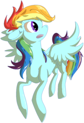 Size: 648x954 | Tagged: safe, artist:acid-t-c, rainbow dash, g4, female, solo