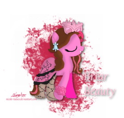 Size: 636x608 | Tagged: safe, pony, briar beauty, ever after high, ponified, solo