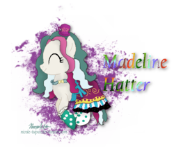 Size: 591x524 | Tagged: safe, pony, ever after high, madeline hatter, ponified, solo