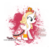 Size: 620x606 | Tagged: safe, alicorn, pony, apple white, ever after high, ponified, solo