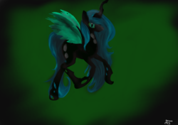 Size: 1024x722 | Tagged: safe, artist:sienac115, queen chrysalis, changeling, changeling queen, g4, female, solo