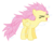 Size: 3800x3000 | Tagged: safe, artist:jordanb22, fluttershy, pegasus, pony, g4, dragon ball, electricity, female, flutteryay, folded wings, high res, mare, open mouth, simple background, solo, super saiyan, super saiyan 3, transparent background, vector, wings