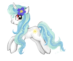 Size: 1098x907 | Tagged: safe, artist:trefleix, oc, oc only, oc:flora prima, pony, unicorn, cute, france, french, frenchy-ponies, smiling, solo