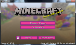 Size: 870x518 | Tagged: safe, italian, meme, minecraft, minecraft resource pack, no pony, thanks m.a. larson