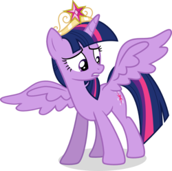 Size: 1014x1009 | Tagged: safe, artist:drewdini, twilight sparkle, alicorn, pony, g4, princess twilight sparkle (episode), big crown thingy, female, mare, simple background, solo, svg, transparent background, twilight sparkle (alicorn), vector