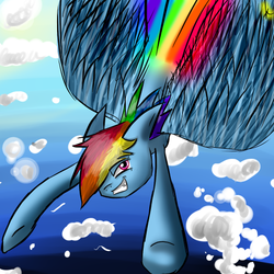 Size: 499x499 | Tagged: safe, artist:lucitfandmlp, rainbow dash, g4, female, solo