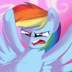 Size: 2000x2000 | Tagged: safe, artist:january3rd, rainbow dash, g4, armpits, belly button, female, high res, solo