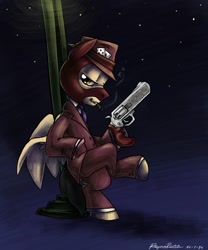 Size: 816x979 | Tagged: safe, artist:reynaruina, pony, ambassador, ponified, solo, spy, spy (tf2), team fortress 2