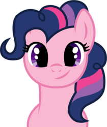 Size: 848x1009 | Tagged: safe, oc, oc only, magical lesbian spawn, offspring, parent:pinkie pie, parent:twilight sparkle, parents:twinkie, solo