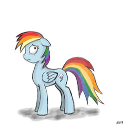 Size: 1904x1912 | Tagged: safe, artist:10111, rainbow dash, g4, female, solo