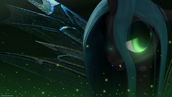 Size: 1920x1080 | Tagged: safe, artist:chritsel, queen chrysalis, changeling, changeling queen, g4, 3d, female, solo