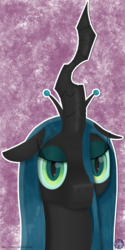 Size: 1675x3350 | Tagged: dead source, safe, artist:misterjuly, queen chrysalis, changeling, changeling queen, g4, female, solo