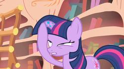 Size: 720x400 | Tagged: safe, screencap, bridle gossip, g4, horn, hornjob, lidded eyes, out of context, solo, twilight flopple