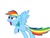 Size: 1024x768 | Tagged: safe, artist:birdivizer, rainbow dash, g4, angry, female, solo