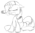 Size: 1115x1059 | Tagged: safe, artist:purple-yoshi-draws, rarity, g4, angry, female, magic, monochrome, solo