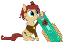 Size: 1280x768 | Tagged: safe, artist:candidastriuswatts, pony, ponified, red (transistor), simple background, solo, sword, transistor, transparent background