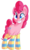 Size: 1150x1891 | Tagged: safe, artist:january3rd, pinkie pie, earth pony, pony, g4, blushing, clothes, cute, diapinkes, female, mare, simple background, smiling, socks, solo, striped socks, transparent background