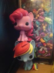 Size: 562x753 | Tagged: safe, pinkie pie, rainbow dash, g4, irl, photo, toy