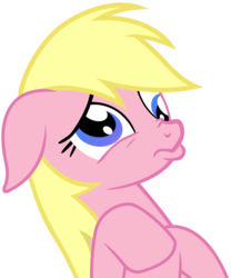 Size: 6000x7200 | Tagged: artist needed, safe, edit, derpy hooves, pinkie pie, pegasus, pony, g4, absurd resolution, cute, derpy pie, female, mare, scrunchy face, solo